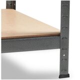 Vonhaus radni stol bez vijaka 1.2m s policama HAMMERITE | shoptok.hr