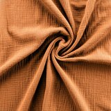 Douceur d intérieur Oranžna/rjava posteljnina za zakonsko posteljo/podaljšana iz muslina 240x220 cm Angelia – | Shoptok.si