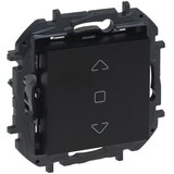 Legrand Upravljač za žaluzine bez okvira NILOE STEP, crni | Eponuda.com