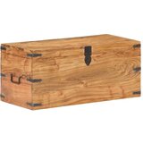  Škrinja od masivnog bagremovog drva 90 x 40 x 40 cm | shoptok.hr