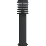  Vanjska podna svjetiljka sa utičnicom crne 60 cm čelična | shoptok.hr