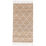 BIZZOTTO Bijeli/u prirodnoj boji ručno rađen juten tepih 70x140 cm Shaila – Cijene