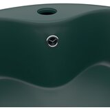  Luksuzni umivaonik mat tamnozeleni 36 x 13 cm keramički | shoptok.hr
