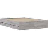  Okvir za krevet s ladicama boja hrasta 120x200 cm drveni | shoptok.hr