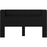  Krevetna ploča s LED-om Zidne Crni Hrast 180 x 16,5 x 103,5 cm | shoptok.hr