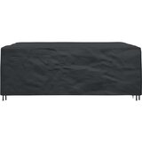 vidaXL Prevleka za zunanje pohištvo Črna 300 x 250 x 100 cm 210D | Shoptok.si