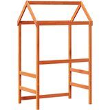 Krov za dječji krevet voštano smeđi 98x70x176,5 cm borovina | shoptok.hr