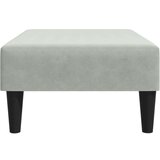  Tabure svjetlosivi 77x55x31 cm baršunasti | shoptok.hr