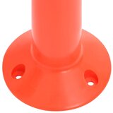  Stupovi za kontrolu prometa s lancem 10 kom 75 cm PE | shoptok.hr