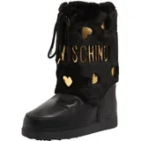 Love Moschino Škornji za v sneg zlata / rdeča / črna