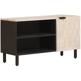 TV ormar Finš bijelog pranja 80 x 33 x 46 cm Čvrsto drvo manga | shoptok.hr