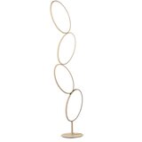  Ondaluce - LED prigušiva stojeća lampa RICE LED/38W/230V 166 cm zlatna | Eponuda.com