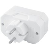 Strujni razdelnik sa 4 utičnice NV24/WH-P | ePonuda.com