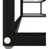 TV ormarić boja bijelog mramora 140x40x40,5 cm kaljeno staklo | Eponuda.com