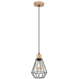  Brilagi - Luster na kablu WOODY BASKET 1xE27/60W/230V hrast | Eponuda.com
