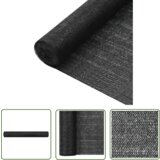  The Living Store Zaščitna mreža črna 1,5x50 m HDPE 75 g/m² - Mreža Za Zasebnost, (21743399) | Shoptok.si