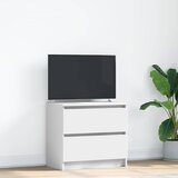 TV ormarić bijeli 60x35x54 cm izrađeno drvo | shoptok.hr