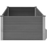  Posuda za Sadnju WPC 150x100x54 cm Siva | shoptok.hr