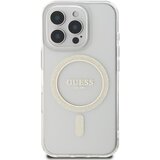 Guess Ohišje za iPhone 16 Pro MagSafe z bleš?e?im krogom, Prozorno, (21749338) Cene
