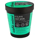 Maska za kosu "3 vrste gline" 220ml