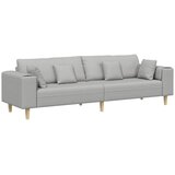 SOFA Oblačnosiva 250 x 77 x 76 cm tkanina | shoptok.hr