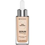 Revuele serum in tekoča podlaga v enem - Serum Foundation + HA - Light/Medium | Shoptok.si
