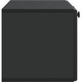 TV ormar za zid 78,5 x 31 x 30 cm Crna Konstruirano drvo Zidne | Eponuda.com