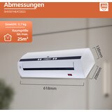 SHX Stenski ventilatorski grelnik SHX, 2000 W | Shoptok.si