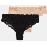 Sinsay Komplet od 2 para brazilskih gaćica s čipkom | shoptok.hr