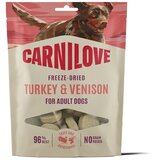 Carnilove Dog Freeze-Dried priboljški, puran in divjačina - 60 g | Shoptok.si