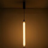 Zuma line 1237 - LED prigušiva luster na sajli COMO LED/26W/230V 2700-6500K crna + daljinski upravljač | Eponuda.com