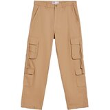 Bershka Kargo hlače svetlo bež | Shoptok.si