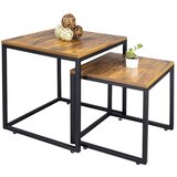 Rustikalni set od 2 stolića za kavu | shoptok.hr