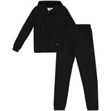 Leone 1947 Trenirka komplet Girl Tracksuits Love Črna Cene