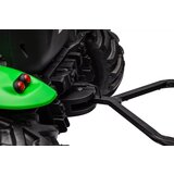 Lean_Toys Otroški traktor 24V s prikolico temno zelena | Shoptok.si