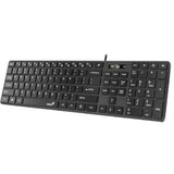Genius SlimStar 126 tastatura USB veza, low-profile tipke crna | Eponuda.ba