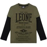 Leone 1947 Majice z dolgimi rokavi Boy T-Shirt Long Sleeves Wacs Zelena Cene