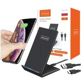 Zenwire A3 brezžični polnilec/stojalo Qi 15W Fast Charge USB-C, črn, z USB-C kablom 1 m, (5000195778) Cene