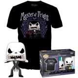 Funko pop! & tee: disney - jack skellington - extra veliko - (xl) - disney: noč pred božičem - majica - oblačila z zbirljivo vinilno figuro - ideja za darilo - igrače in kratki rokav top uni, (21238747) Cene