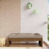  Vrtni stolček za noge medeno rjav 120x80 cm trdna borovina Cene