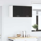 vidaXL viseći ormarić zidne riga beton siva i bijela 40 x 31 x 40 cm | shoptok.hr