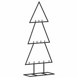  Metalno ukrasno božićno drvce crno 60 cm | shoptok.hr