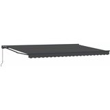 vidaXL Okvir tende Antracit 500 × 300 cm Poliester s PU premazom | shoptok.hr