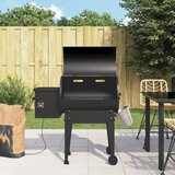 The Living Store Peletni žar črn 94 cm železo - Peletni Žar, (22005257) | Shoptok.si