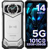 Doogee S200 5G 32/256GB, srebrna pametni robustni telefon Android 14, 10100mAh 120Hz 100MP+20MP nočni vid, (21637689) Cene