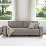vidaXL Sofa stol svetlo siva 59 cm tkanina Taupe Mešanica poliestra | Shoptok.si