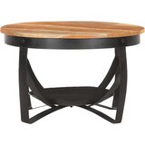  Klubska mizica Ø 68x43 cm trden akacijev les, (20908288) | Shoptok.si