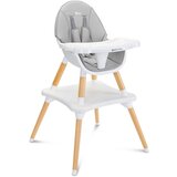  Stol za hranjenje Tuva 2V1Siva iks | Shoptok.si