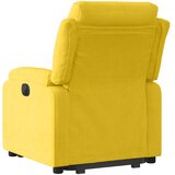  Naslonjač na podizanje žuti baršunasti | shoptok.hr