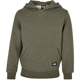 Urban Classics Kids Boys Basic Melange Hoody darkgreenmelange Cijene